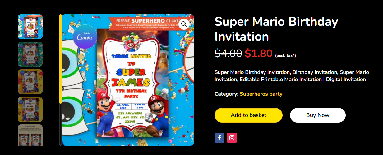5 Best Superhero Birthday Party Invitation Templates