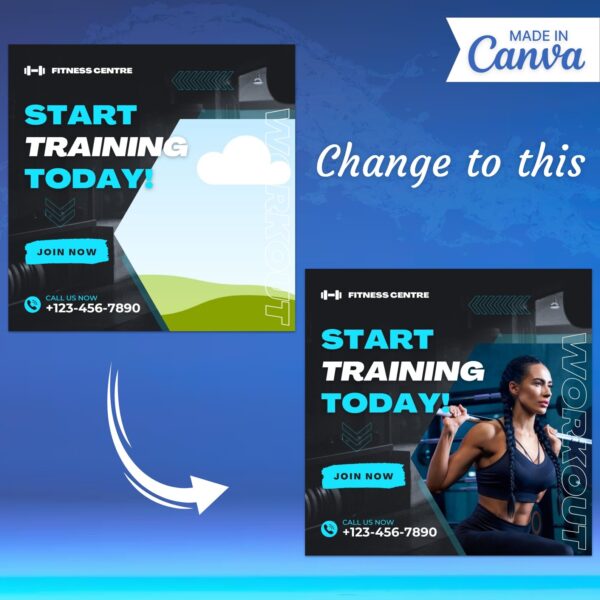 Health & Wellness Instagram Templates - Image 2