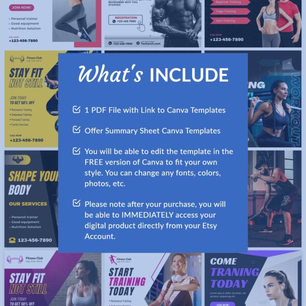 Health & Wellness Instagram Templates - Image 3