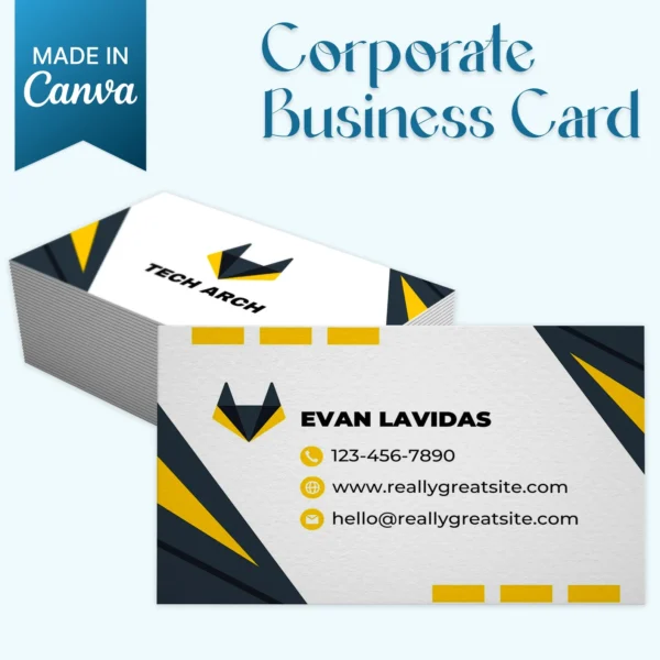Corporate Business Card Template - Image 2