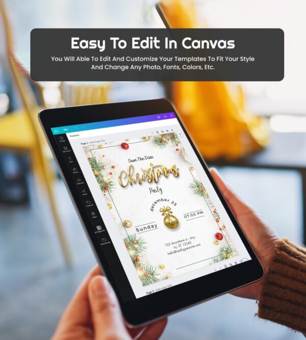 Christmas holiday party Template - Image 2