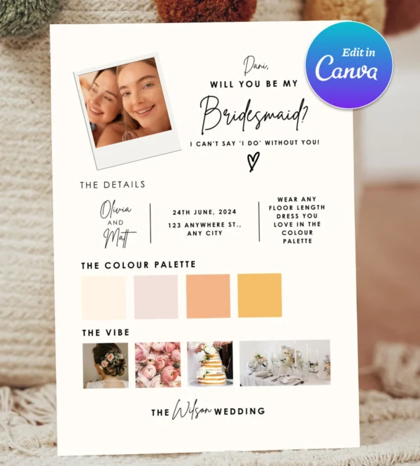 Customizable Bachelorette Party Invitations Templates - Image 3