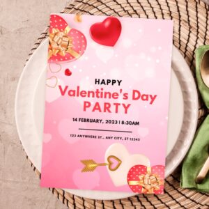 Valentine's day gifts, Decorating Party Invitation