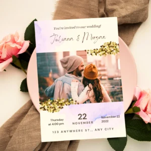 Editable Fiesta Bridal Shower Invitations