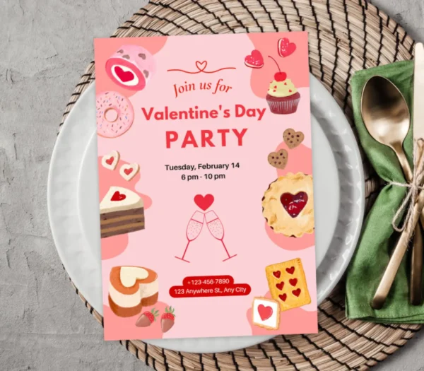 Valentines day digital card