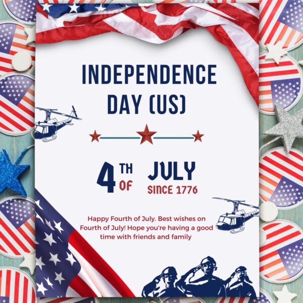 4th of July Party Welcome Template - Image 3