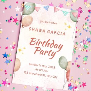 Editable Custom Sign Fiesta Party Sign | Fiesta Party Invitation Template