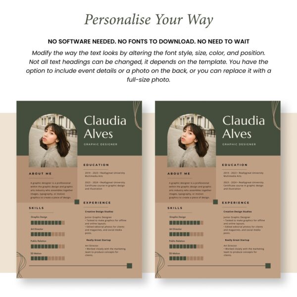Creative Resume Template - Image 5