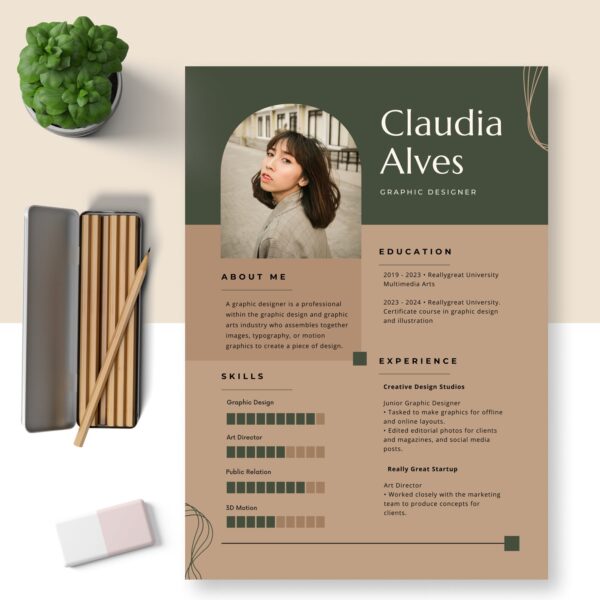 Creative Resume Template - Image 3