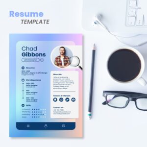 Digital Professional Resume Template