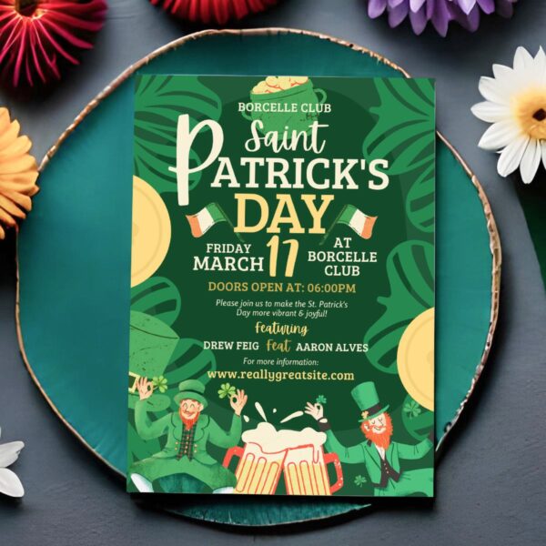 St. Patrick's Day Party Invitation - Image 3