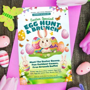 Easter Peeps Parties Invitation Template
