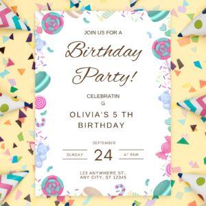 Custom Fiesta Party Sign Template | Custom Party Decor