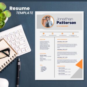 Creative Resume, Modern CV Template