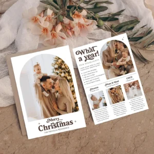 2024 Year in Review Christmas Card