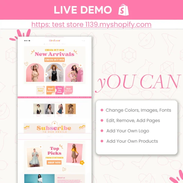 LiraLuxe Shopify Theme - Image 3