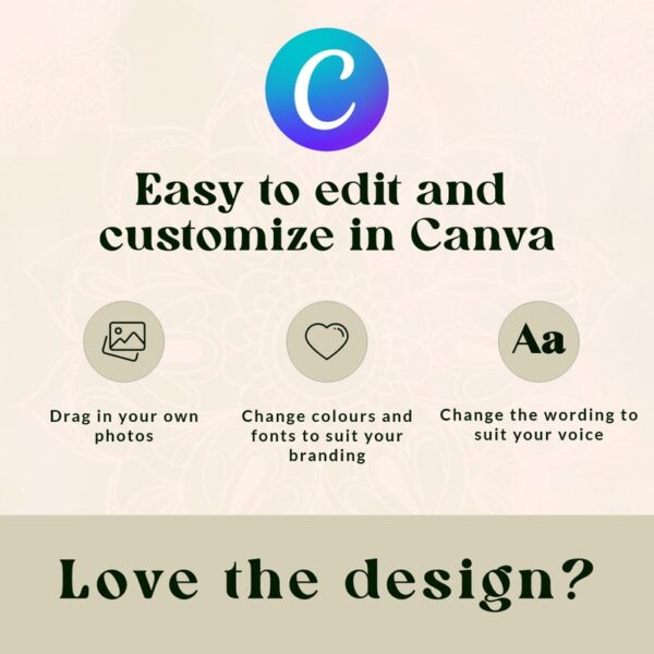 Yoga Instagram Post Templates - Image 4