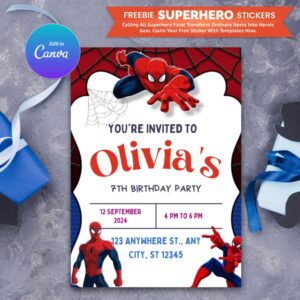 Editable Birthday Invitation Template