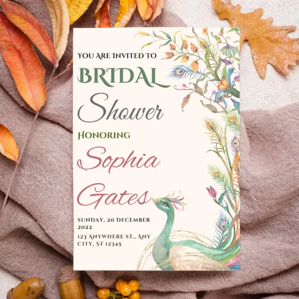Printable Bridal Shower Invitations - Image 2