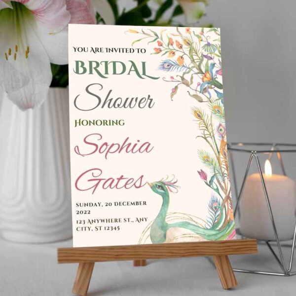 Printable Bridal Shower Invitations - Image 5
