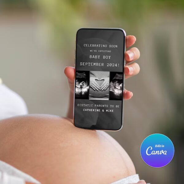Digital Pregnancy Announcement - Image 2