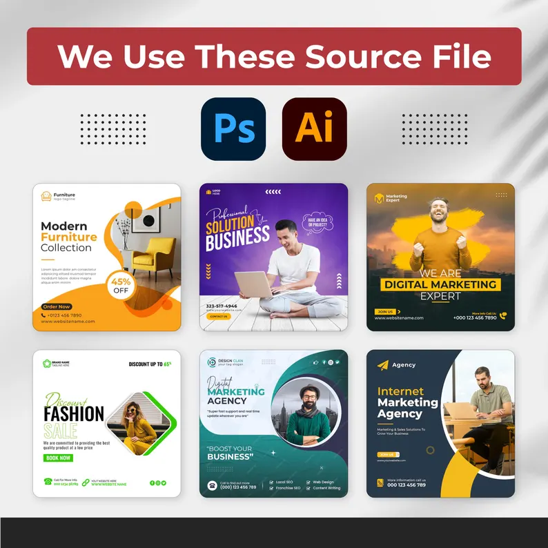 Editable Real Estate Social Media Ad Templates - Image 3