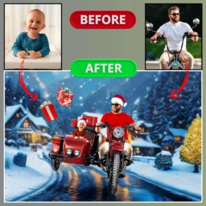 Transform Your Photos into Festive Christmas Scenes